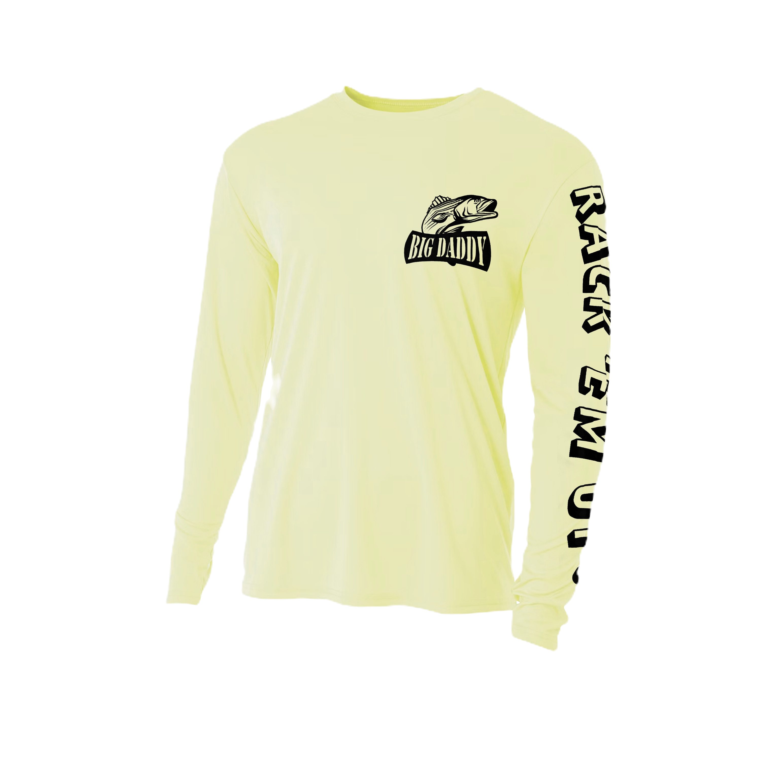 Yellow Long Sleeve Performance Tee image 2