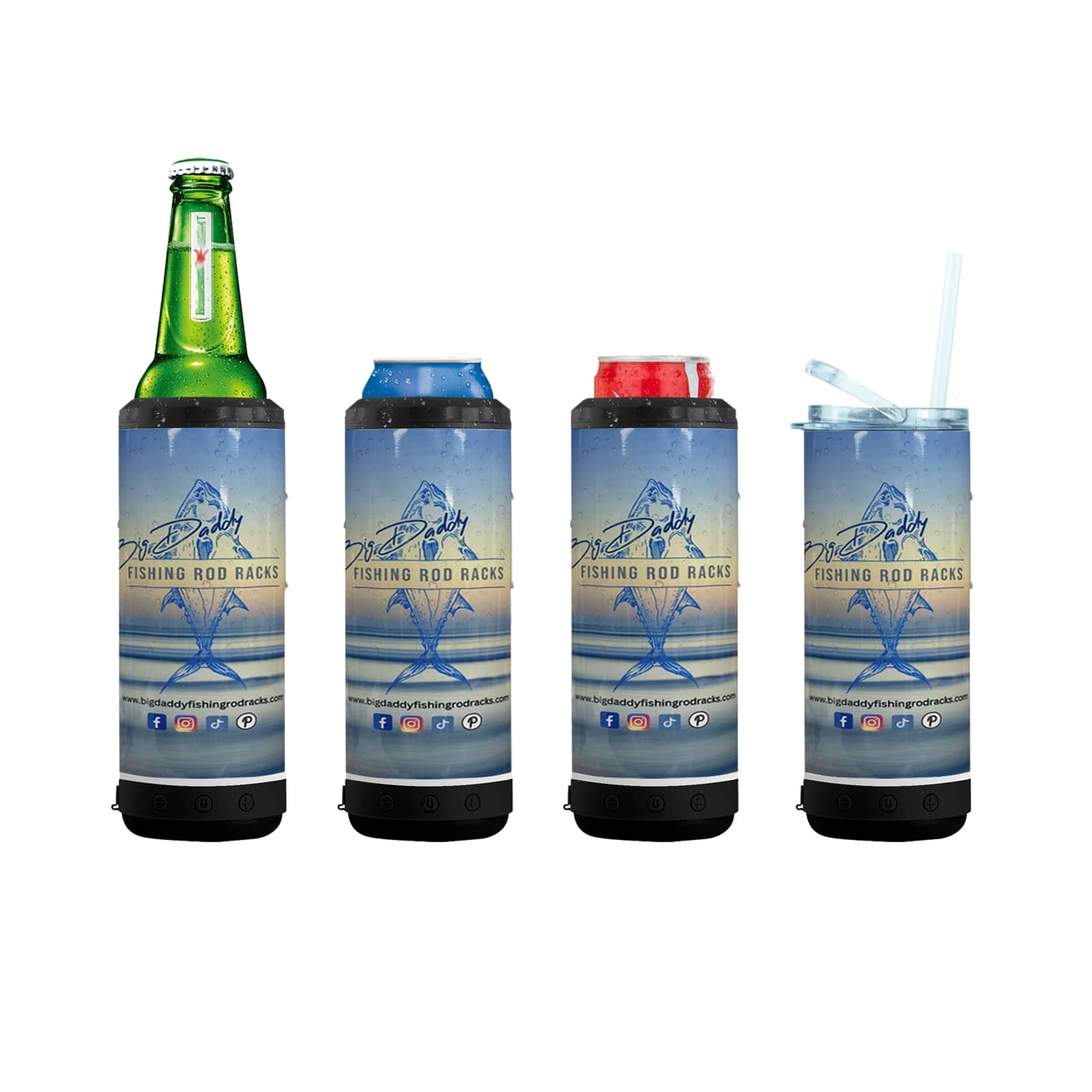 Sunset 4-in-1 Speaker Tumbler & Can Cooler image 2