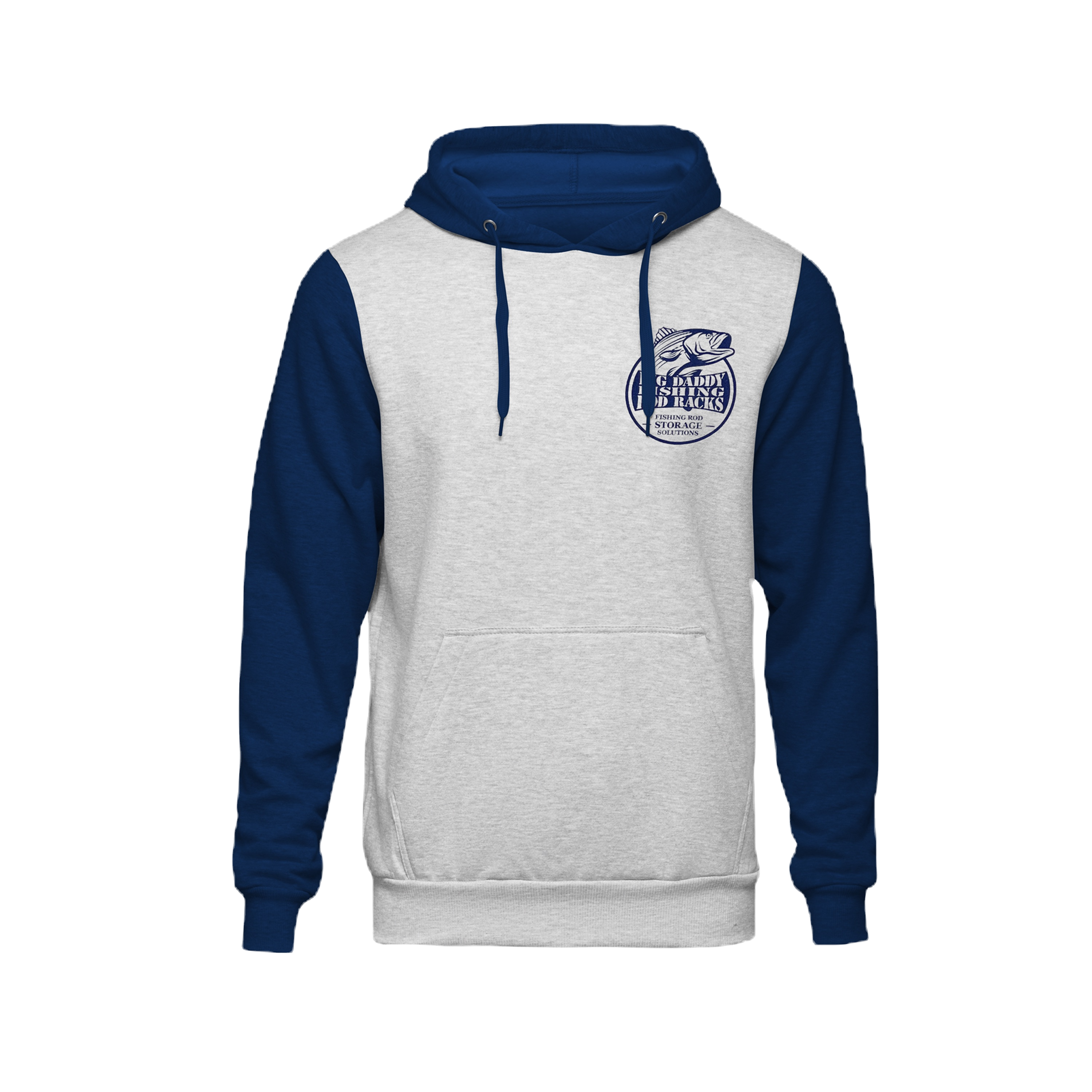 Gray & Navy Colorblock Hoodie image 2
