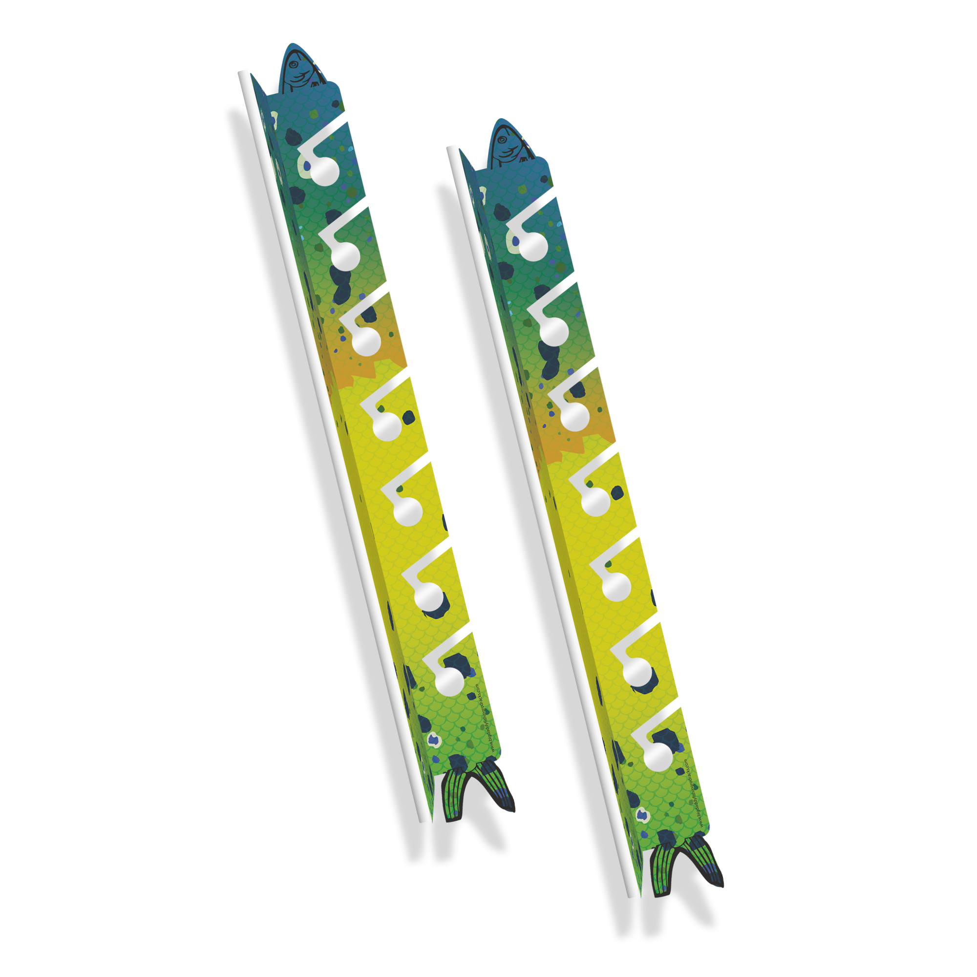 Mahi 7-Holder Fishing Rod Rack Set (Interlocking) image 1