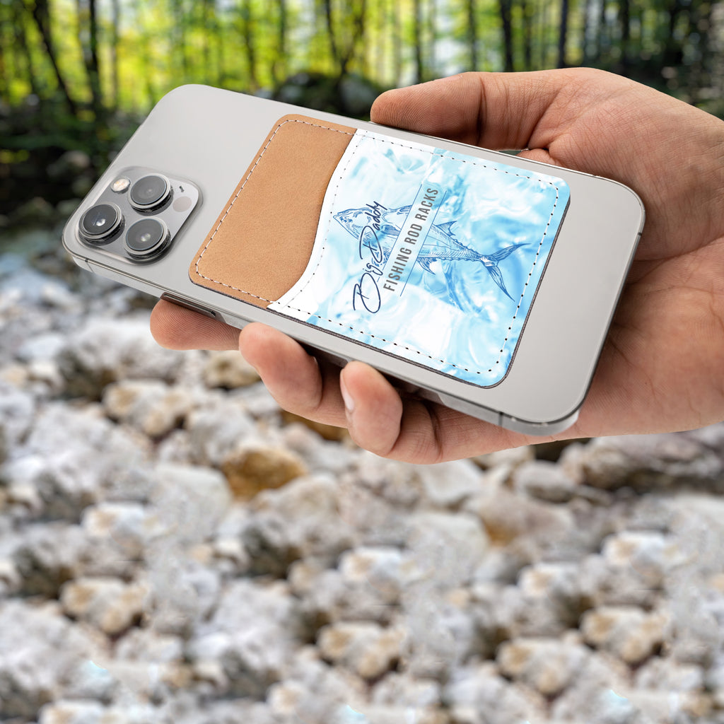 Water Splash Adhesive Phone Wallet image 4