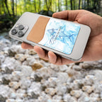 Water Splash Adhesive Phone Wallet image 4