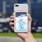 Water Splash Adhesive Phone Wallet image 0