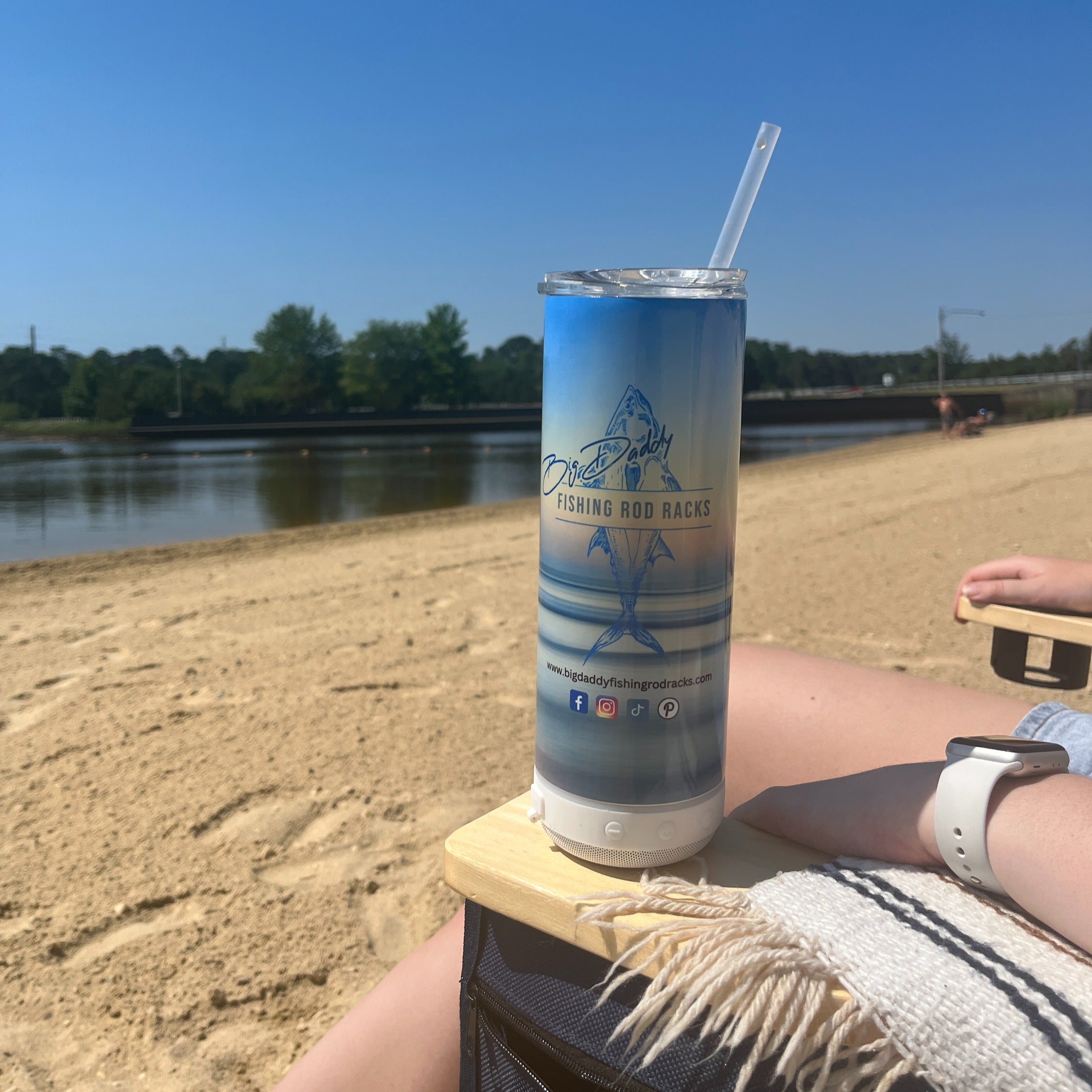 Sunset 20 oz. Speaker Tumbler image 8