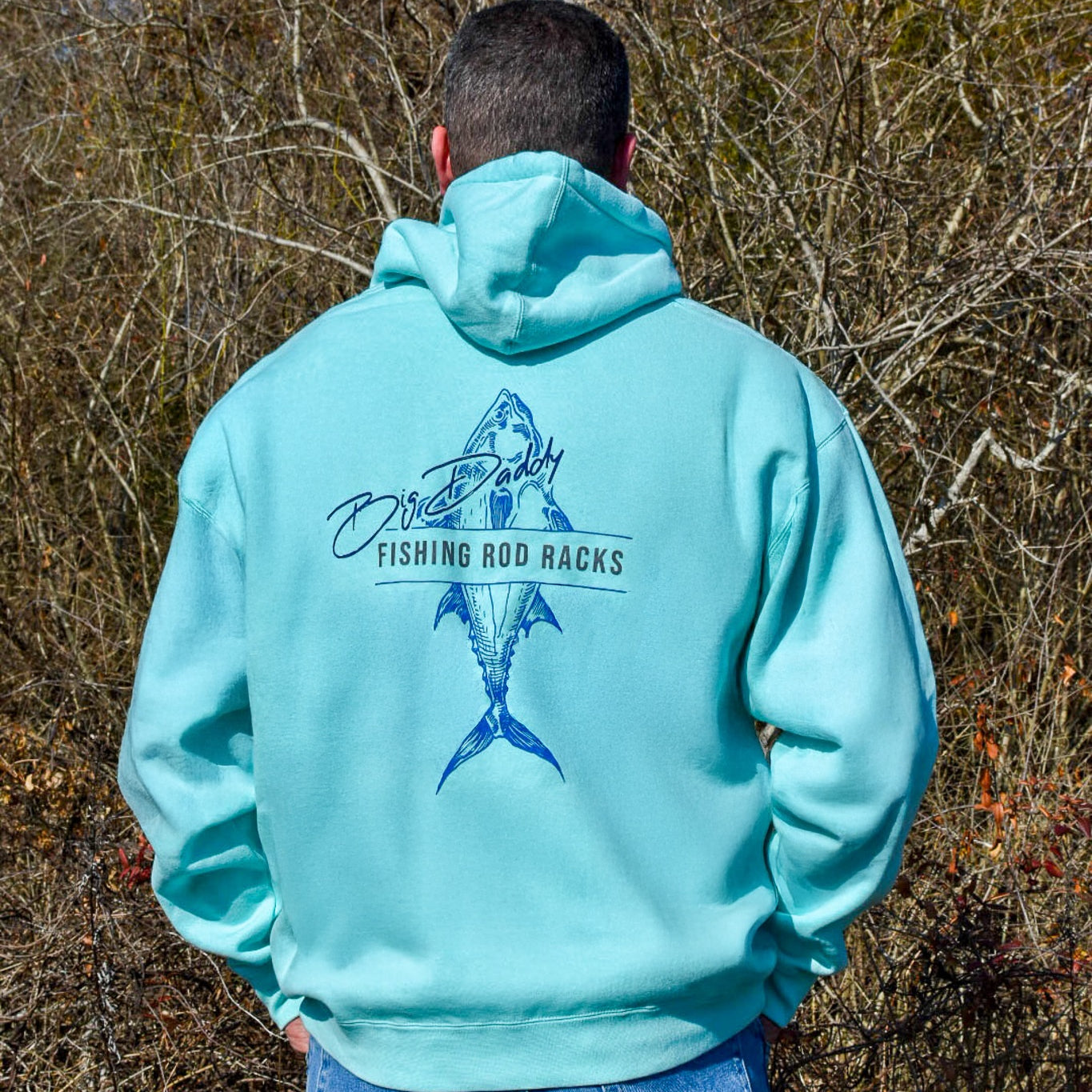 Bright Blue Hoodie – Big Daddy Life