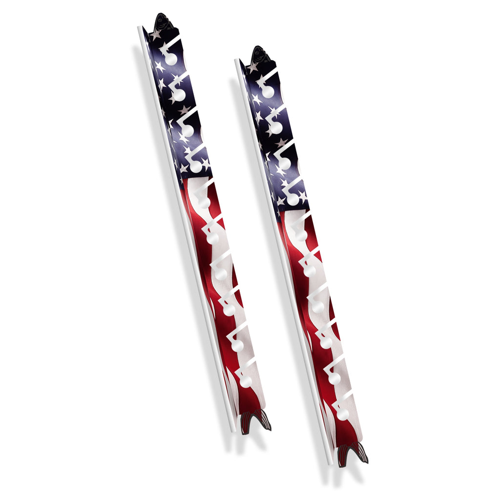 US Flag 10-Holder Fishing Rod Rack Set (Interlocking) image 1