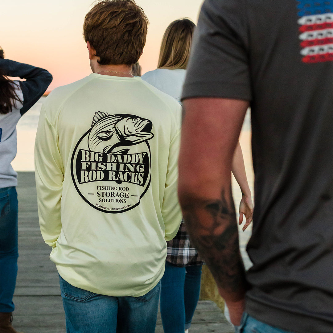 Yellow Long Sleeve Performance Tee image 5