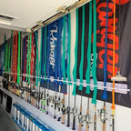 White 7-Holder Fishing Rod Rack Set (Interlocking) image 6