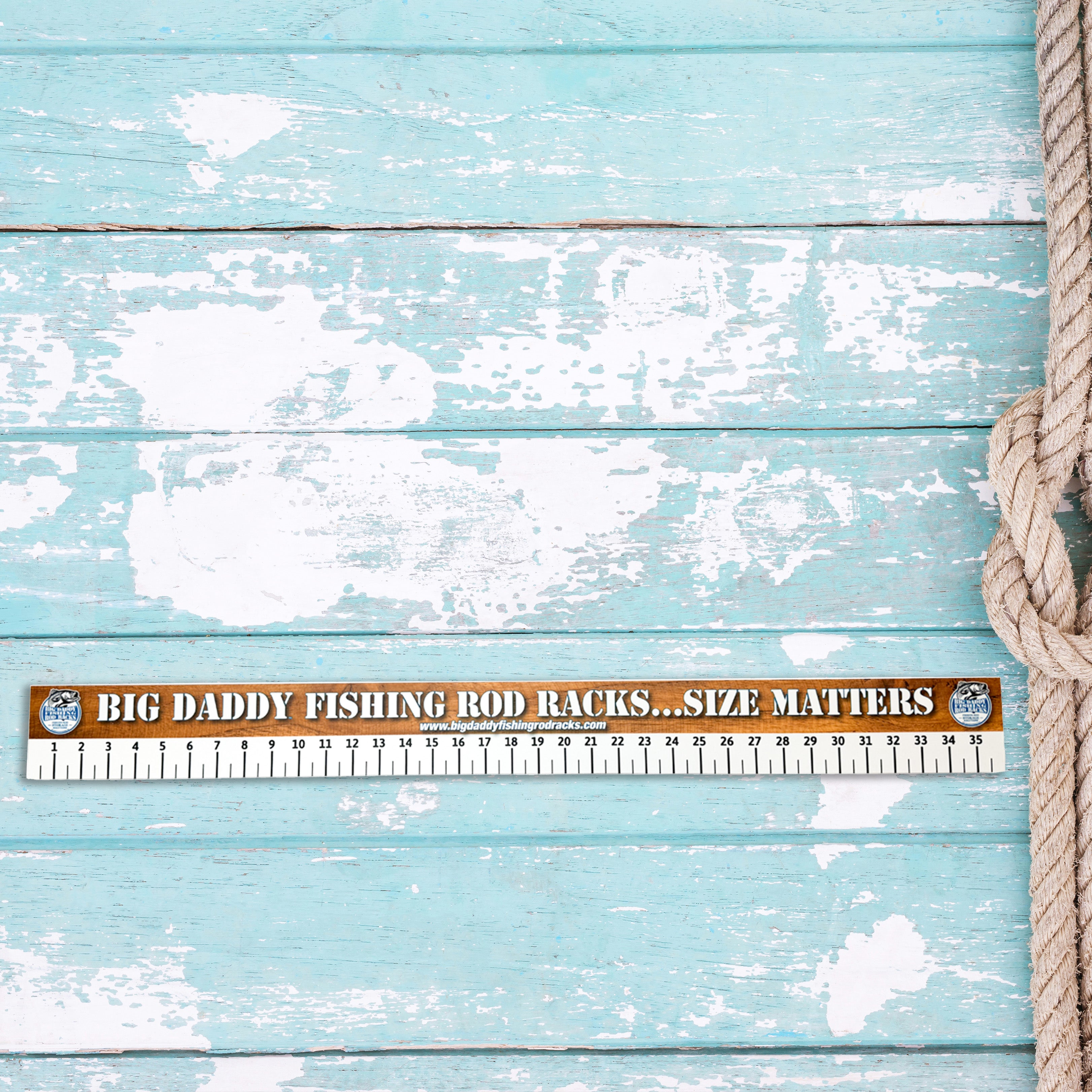 Teak PVC Ruler image 0