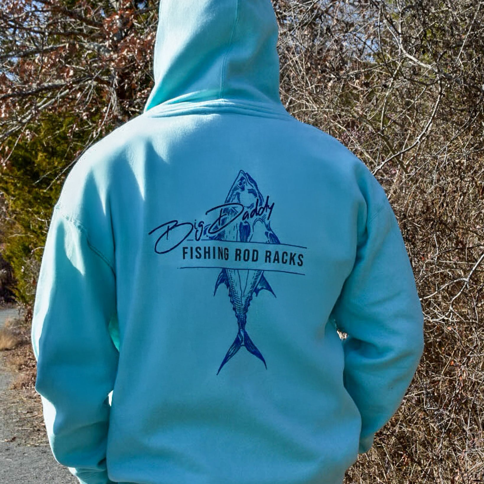 Bright Blue Hoodie image 5