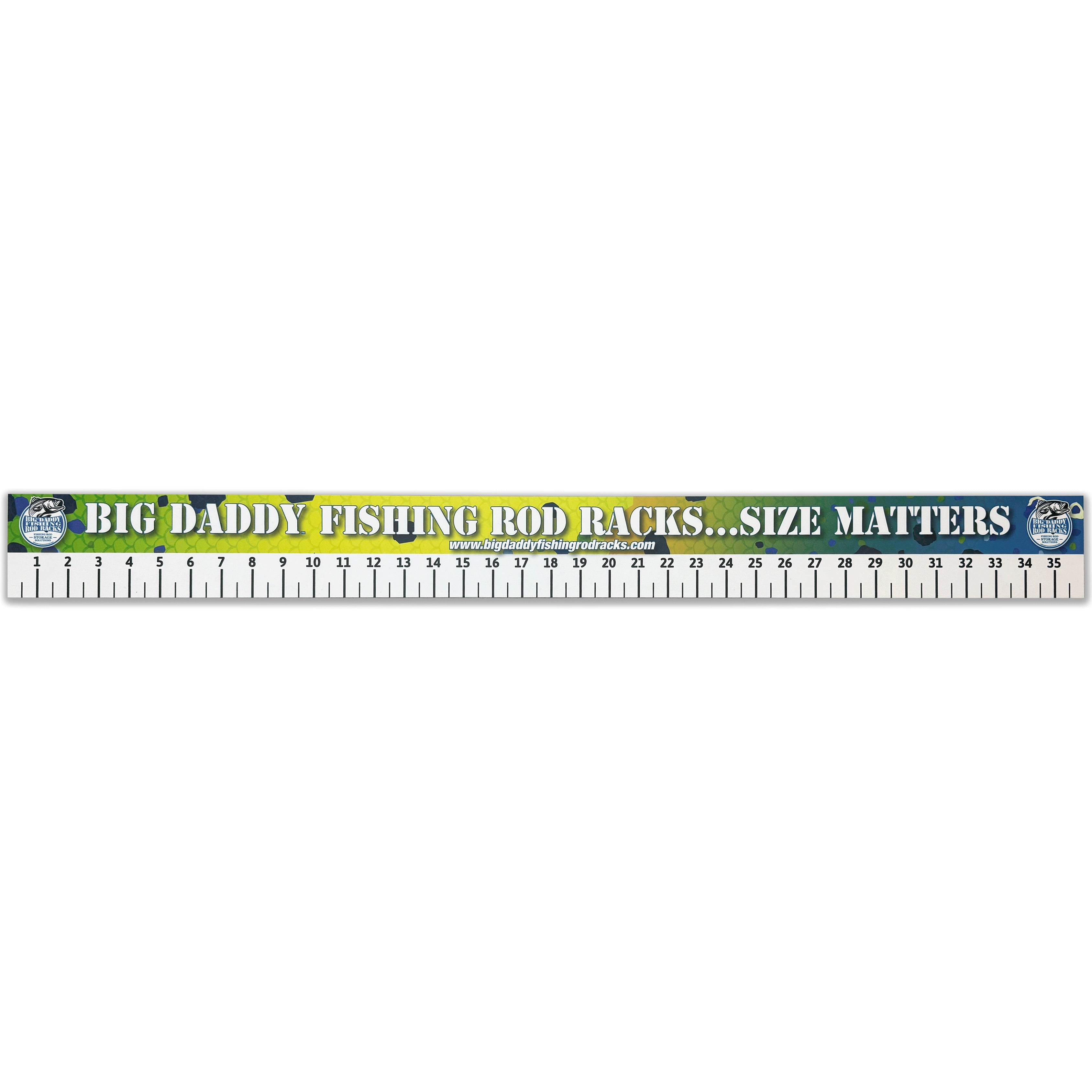 Fishing ruler measurement