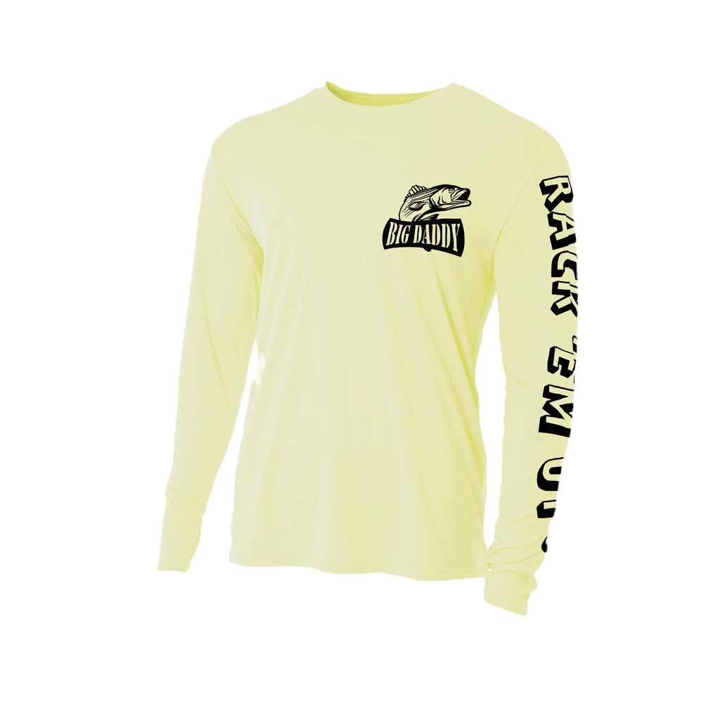 Yellow Long Sleeve Performance Tee image 2