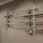 Sycamore Camo 7-Holder Fishing Rod Rack Set (NON-Interlocking) image 0