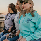 Bright Blue Hoodie image 12