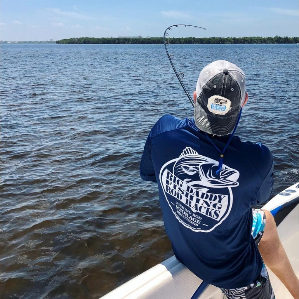 Blue Long Sleeve Performance Tee image 4