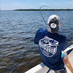 Blue Long Sleeve Performance Tee image 4