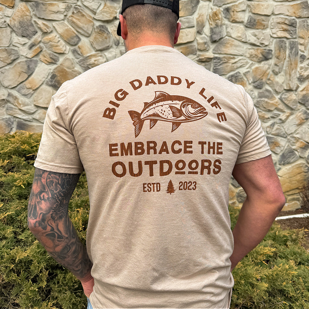 Wooden Fish Short Sleeve Tee image 3