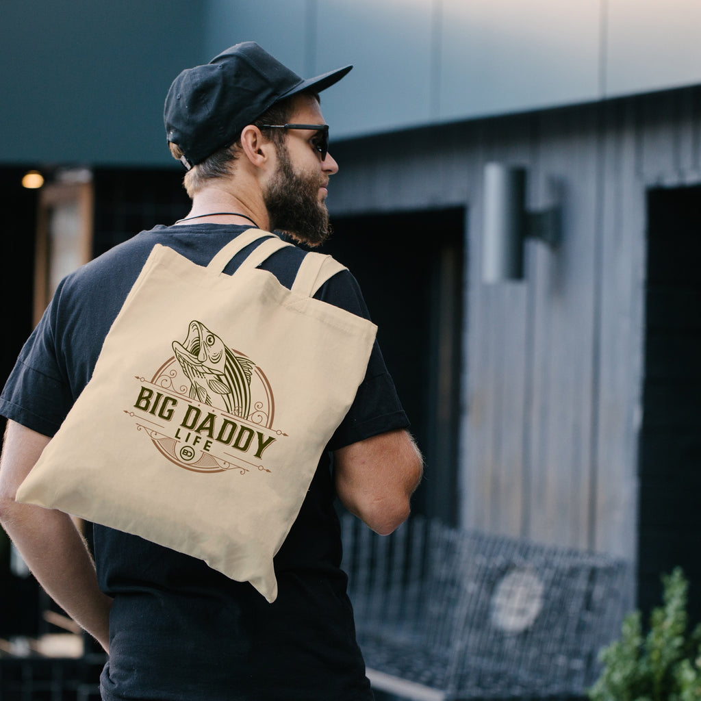 Big Bass Canvas Tote image 4