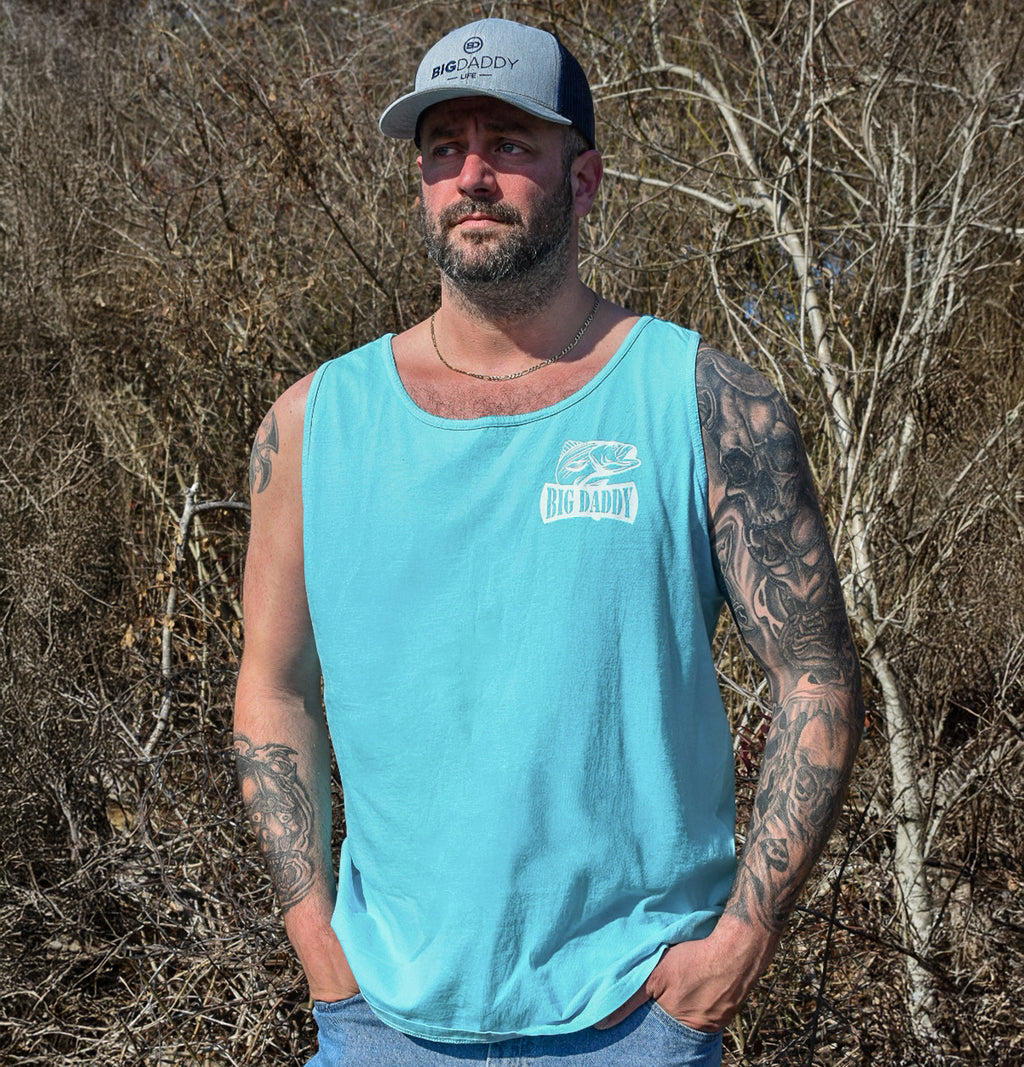 Blue Everyday Cotton Tank image 4