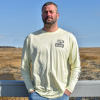 Yellow Long Sleeve Performance Tee image 3