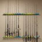 Mahi 7-Holder Fishing Rod Rack Set (Interlocking) interlocking