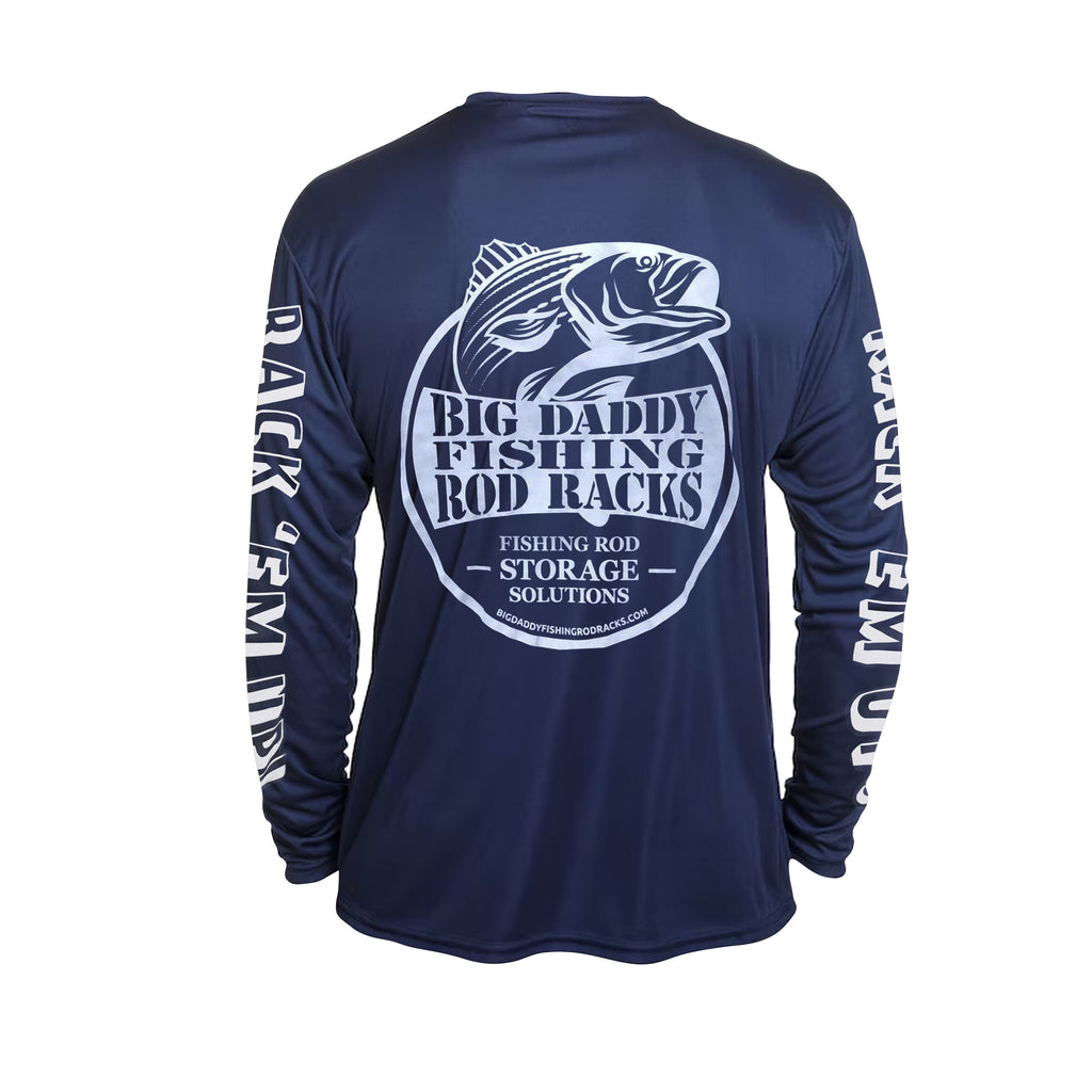 Blue Long Sleeve Performance Tee image 1