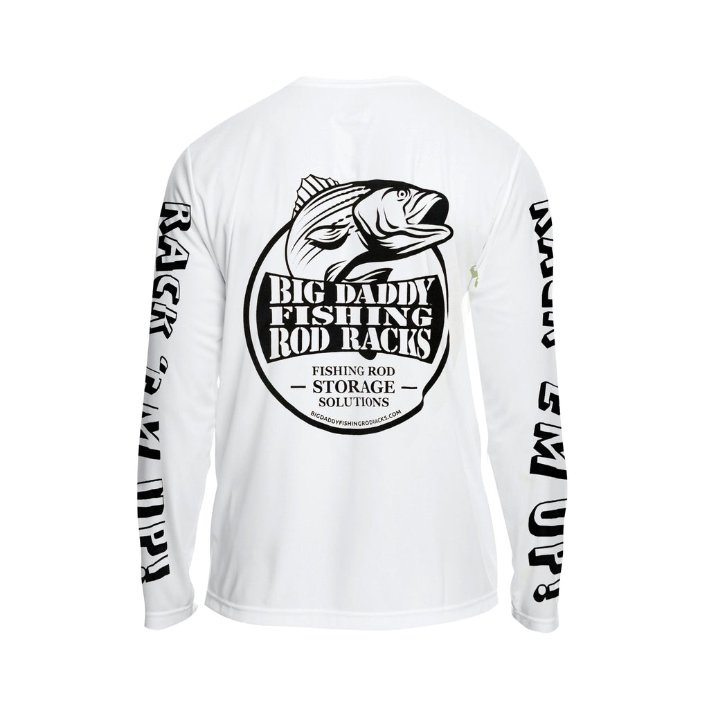 White Long Sleeve Performance Tee image 1
