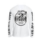 White Long Sleeve Performance Tee image 1