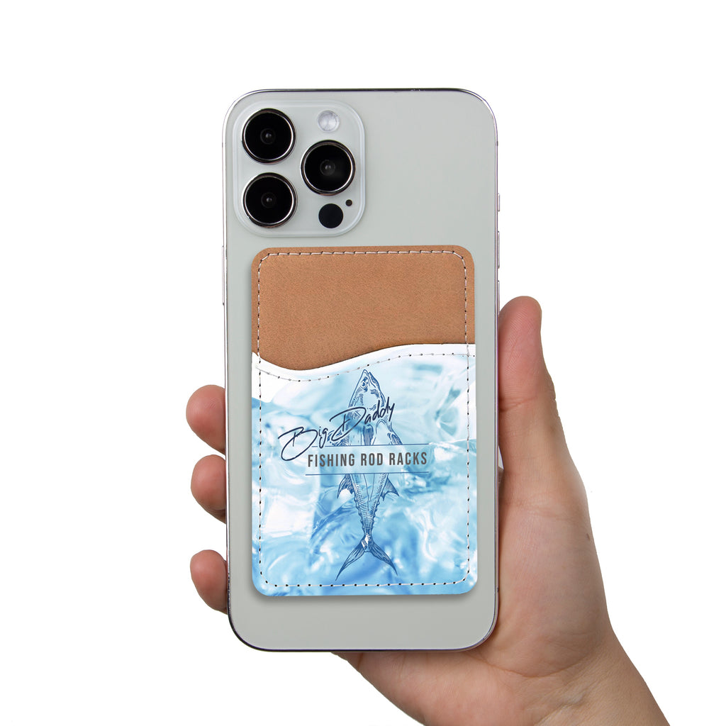 Water Splash Adhesive Phone Wallet image 1