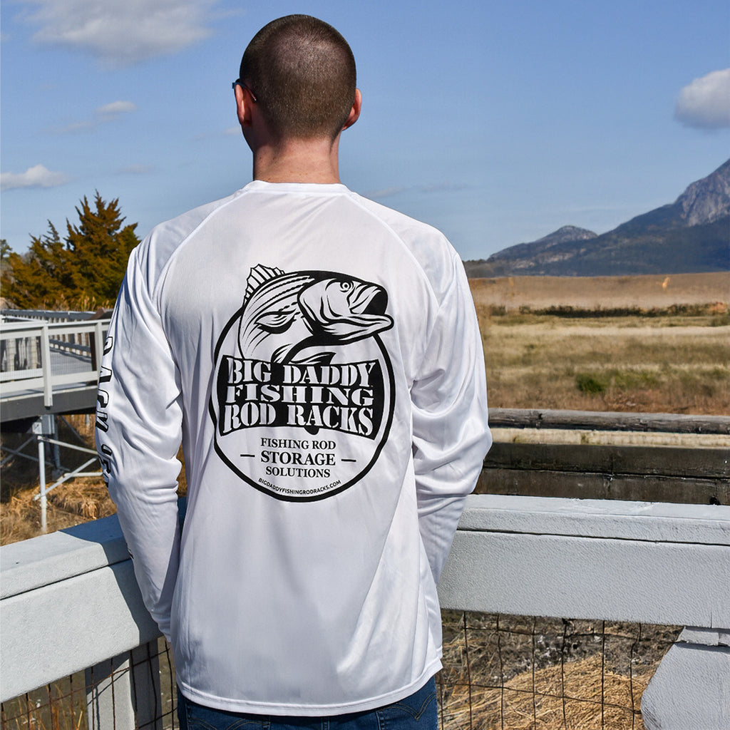White Long Sleeve Performance Tee image 4