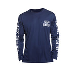 Blue Long Sleeve Performance Tee image 2