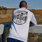 White Long Sleeve Performance Tee image 5