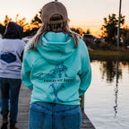 Bright Blue Hoodie image 9