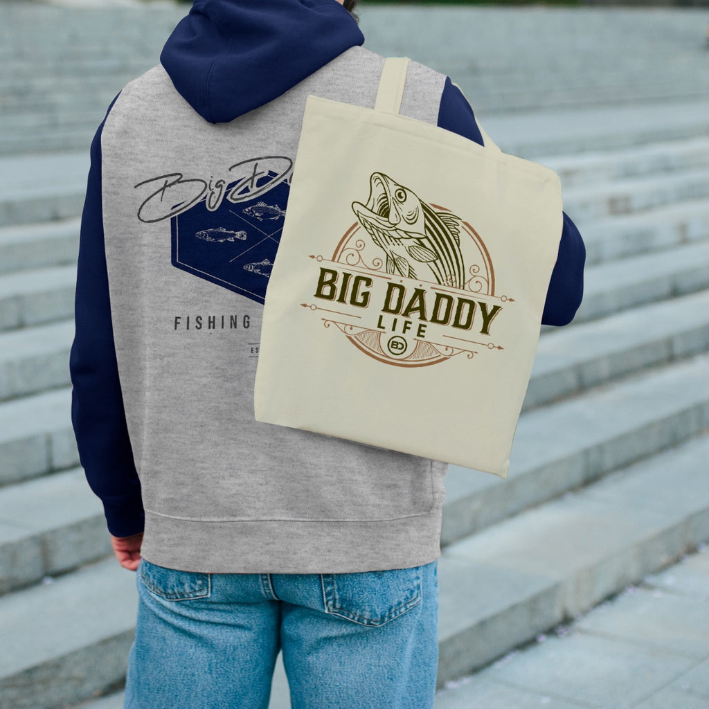 Big Bass Canvas Tote image 3