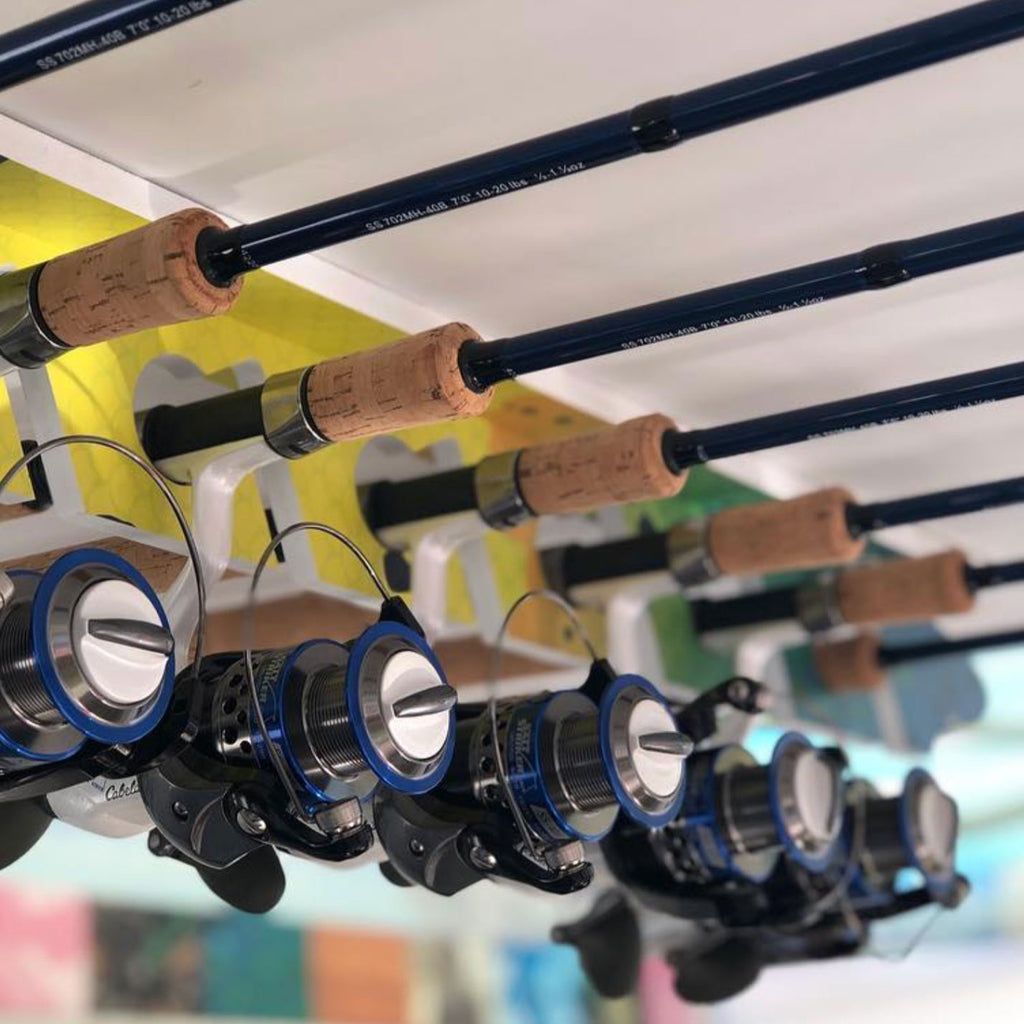 Mahi 10-Holder Fishing Rod Rack Set (Interlocking) image 4