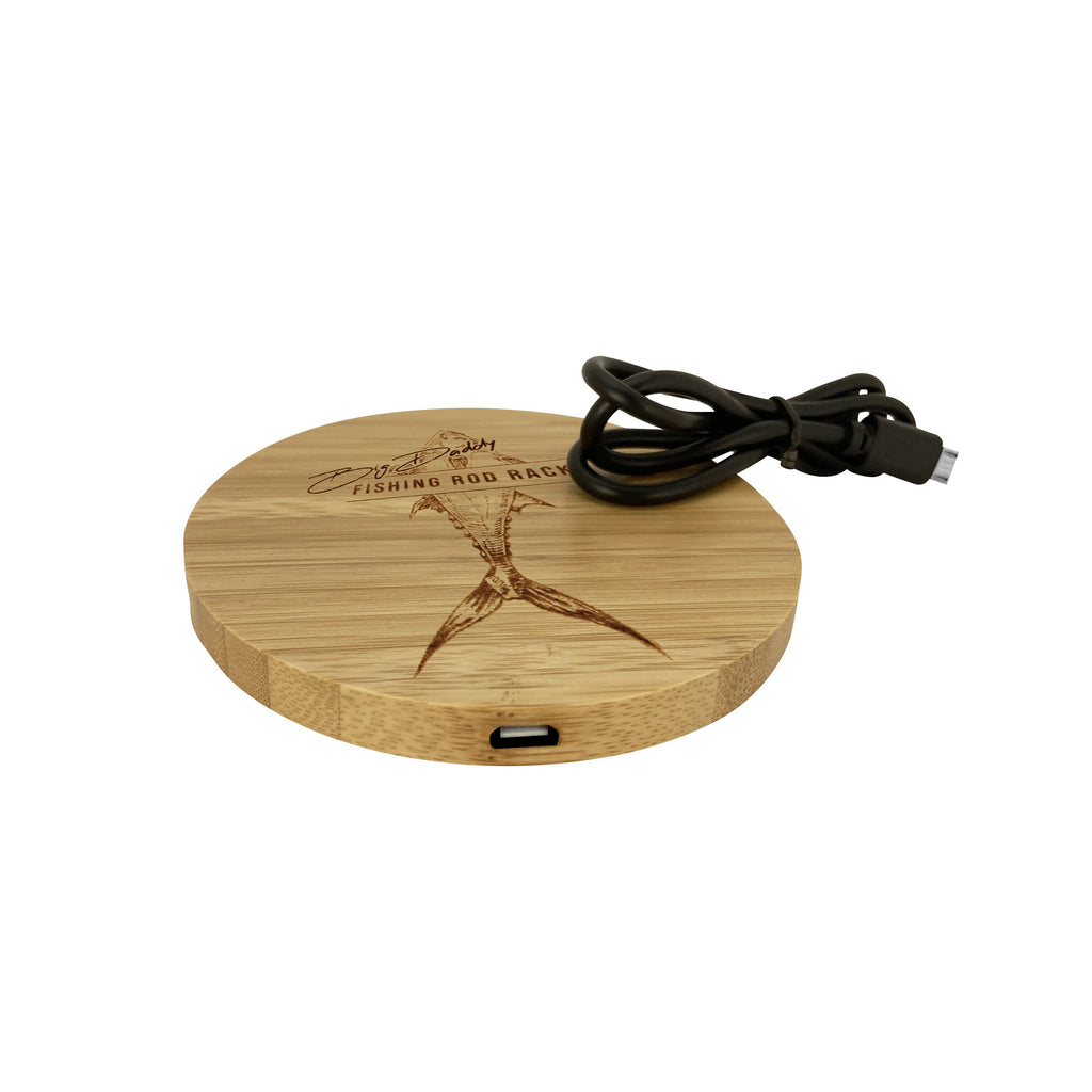 Wireless Wooden Charging Pad image 3