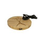 Wireless Wooden Charging Pad image 3