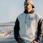 Gray & Navy Colorblock Hoodie image 3