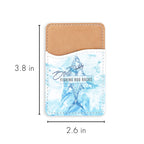 Water Splash Adhesive Phone Wallet image 3