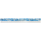 Blue Camo Vinyl Ruler image 1