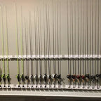 White 7-Holder Fishing Rod Rack Set (Interlocking) image 4