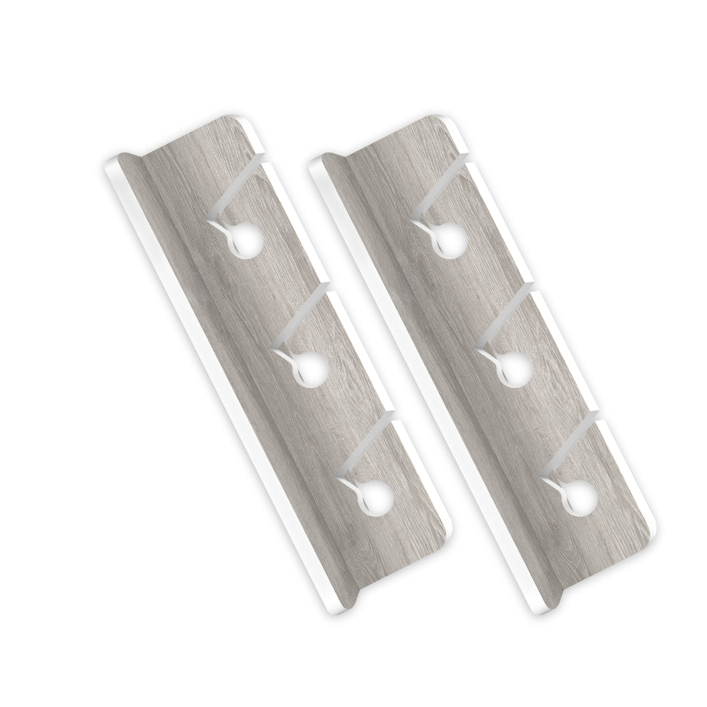 White Oak 3-Holder Fishing Rod Rack Set image 1