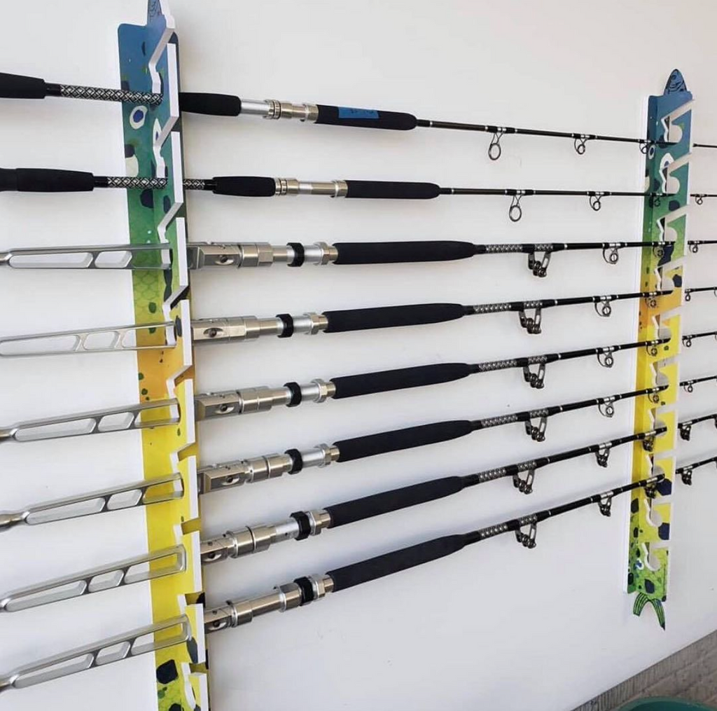 Mahi 10-Holder Fishing Rod Rack Set (Interlocking) image 2