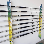 Mahi 10-Holder Fishing Rod Rack Set (Interlocking) image 2