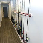 US Flag 10-Holder Fishing Rod Rack Set (Interlocking) image 2