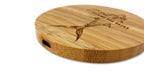 Wireless Wooden Charging Pad image 2
