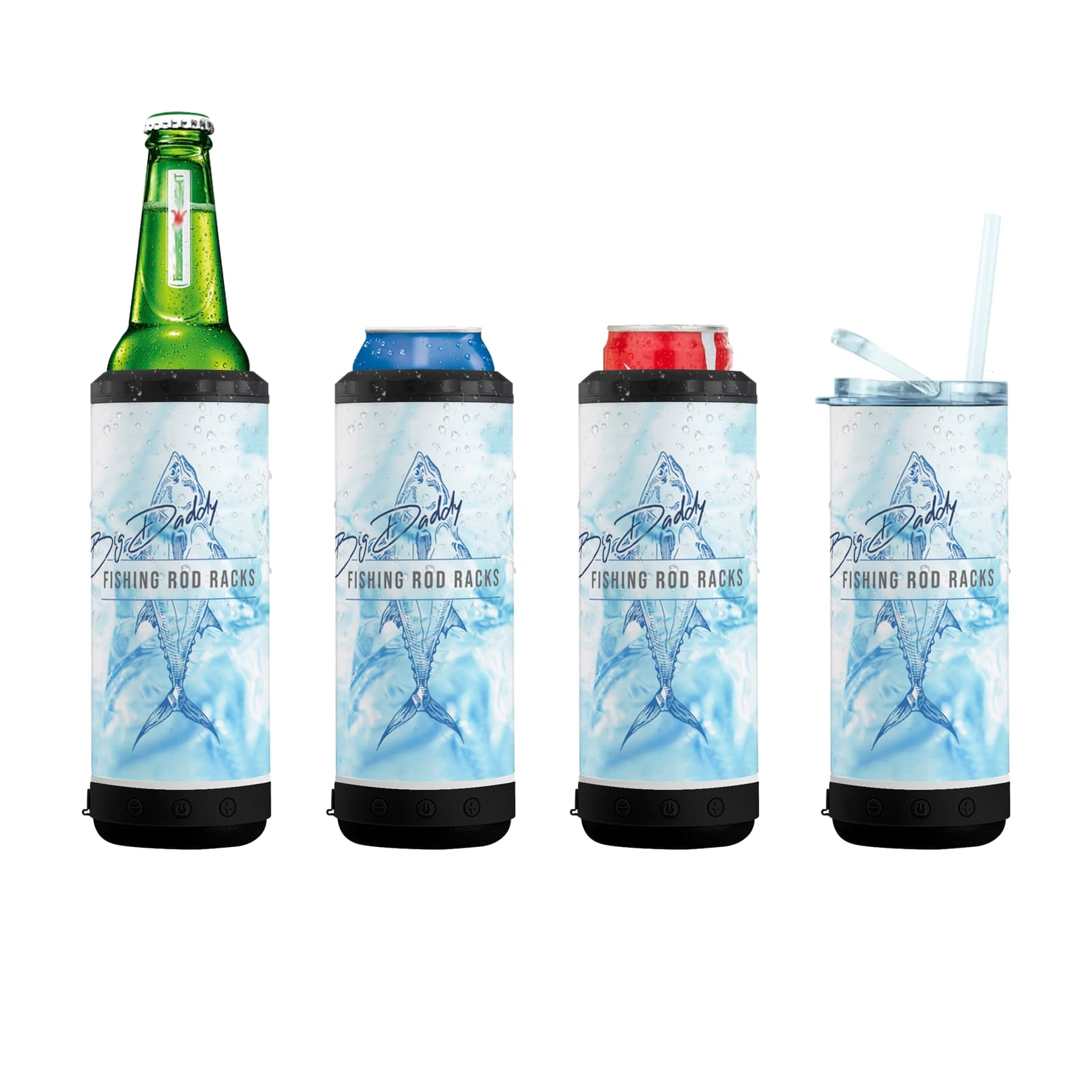 Water Splash 4-in-1 Speaker Tumbler & Can Cooler – Big Daddy Life
