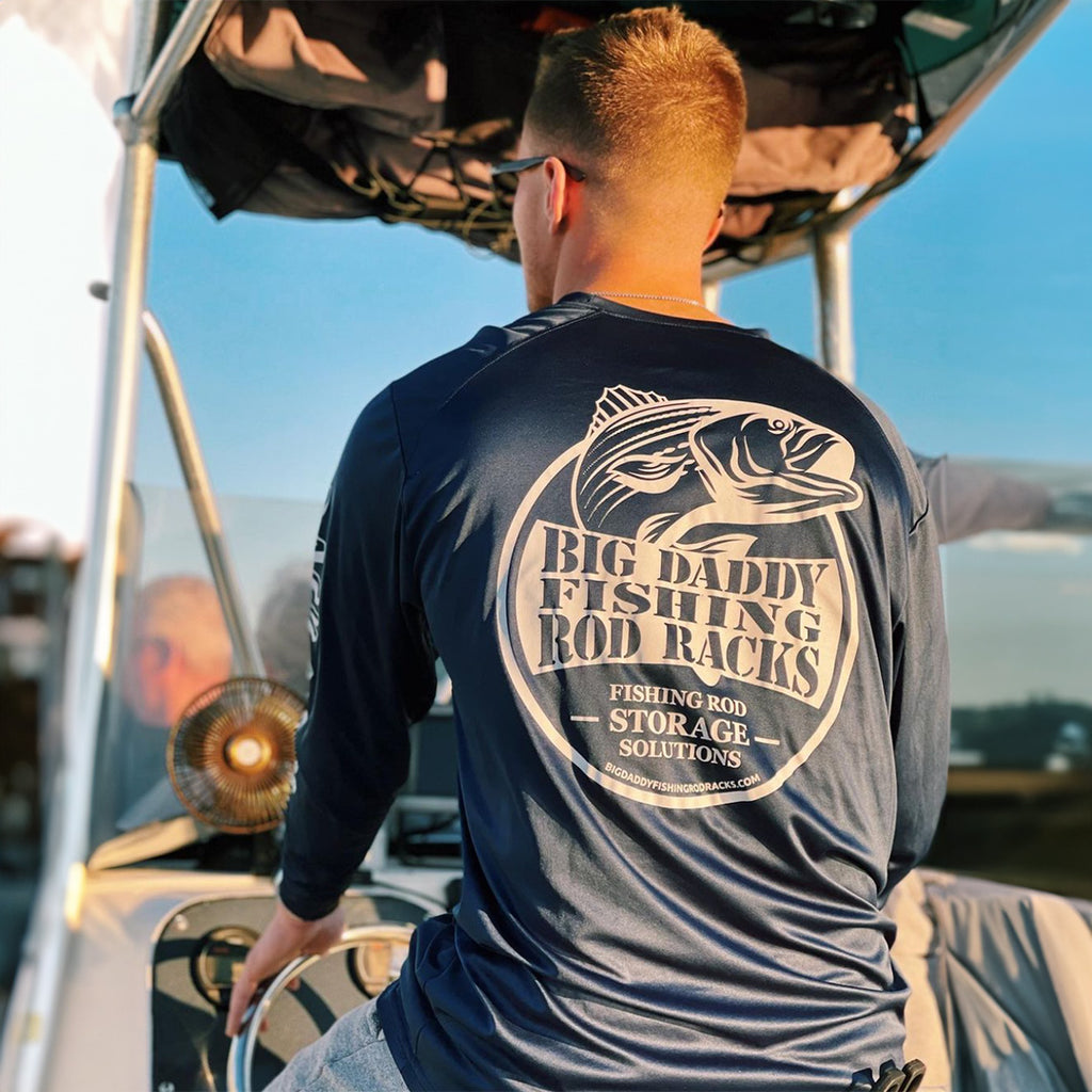 Blue Long Sleeve Performance Tee image 0