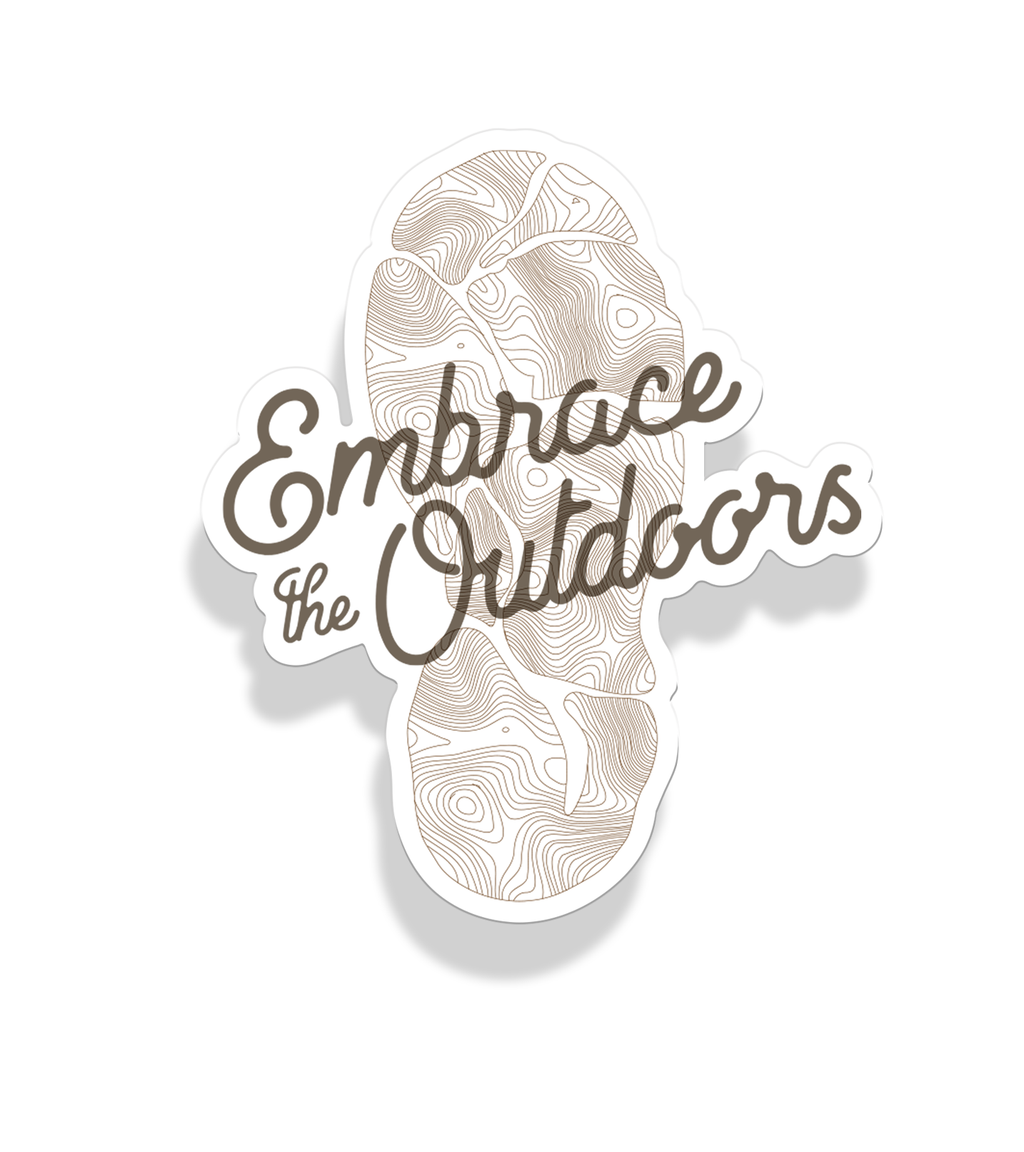 Embrace the Outdoors Decal image 1