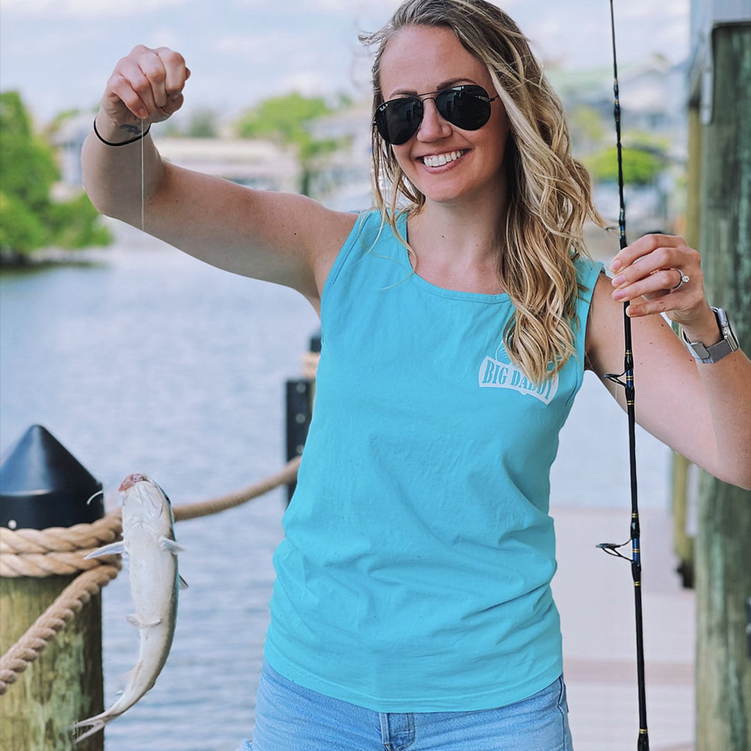 Blue Everyday Cotton Tank image 5